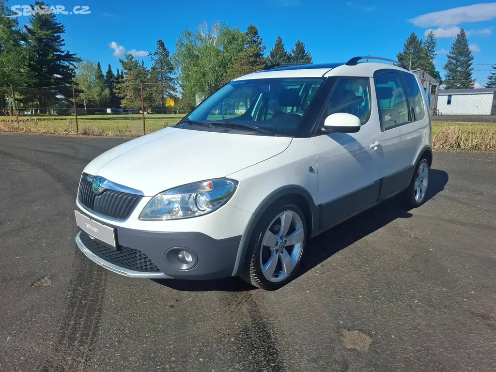 Škoda Roomster SCOUT 1.2TSi 63kW,klima,senzory